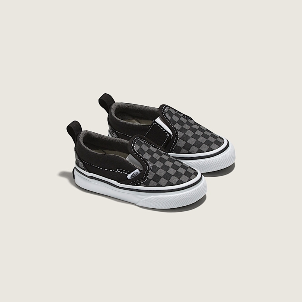 Vans Classic Slip-On V Checkerboard Shoe (Toddler Size 5)